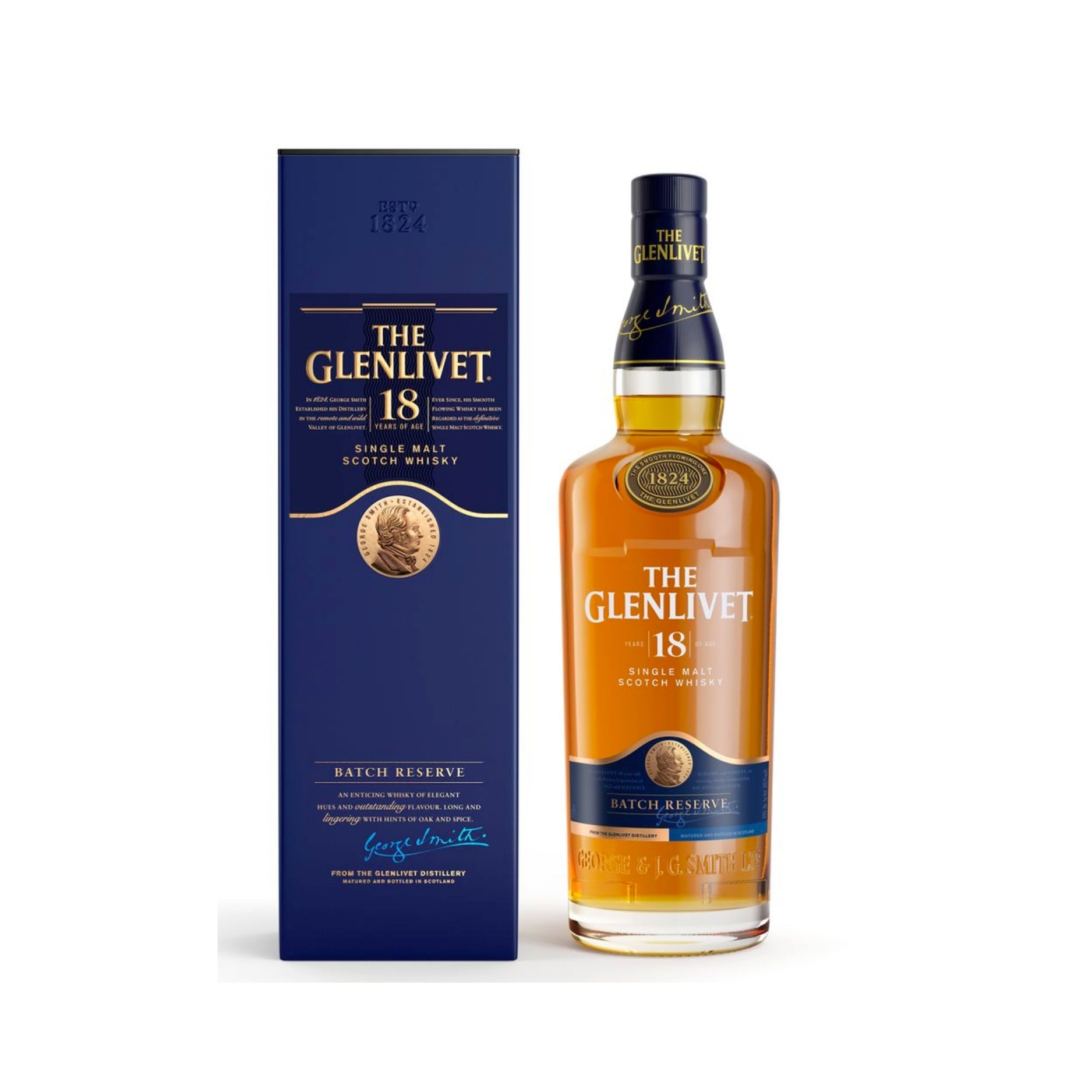 THE GLENLIVET 18YO SINGLE MALT          