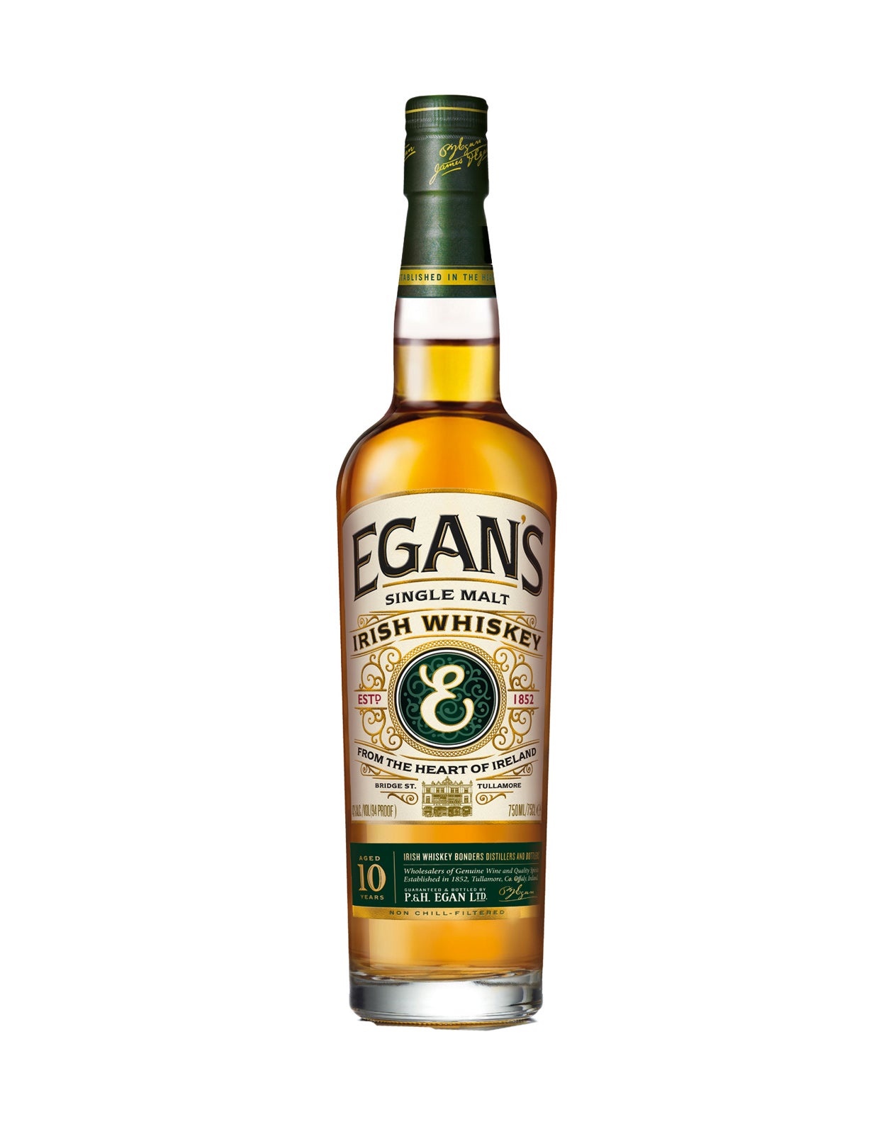 EGANS IRISH WHISKEY 10 YEAR             