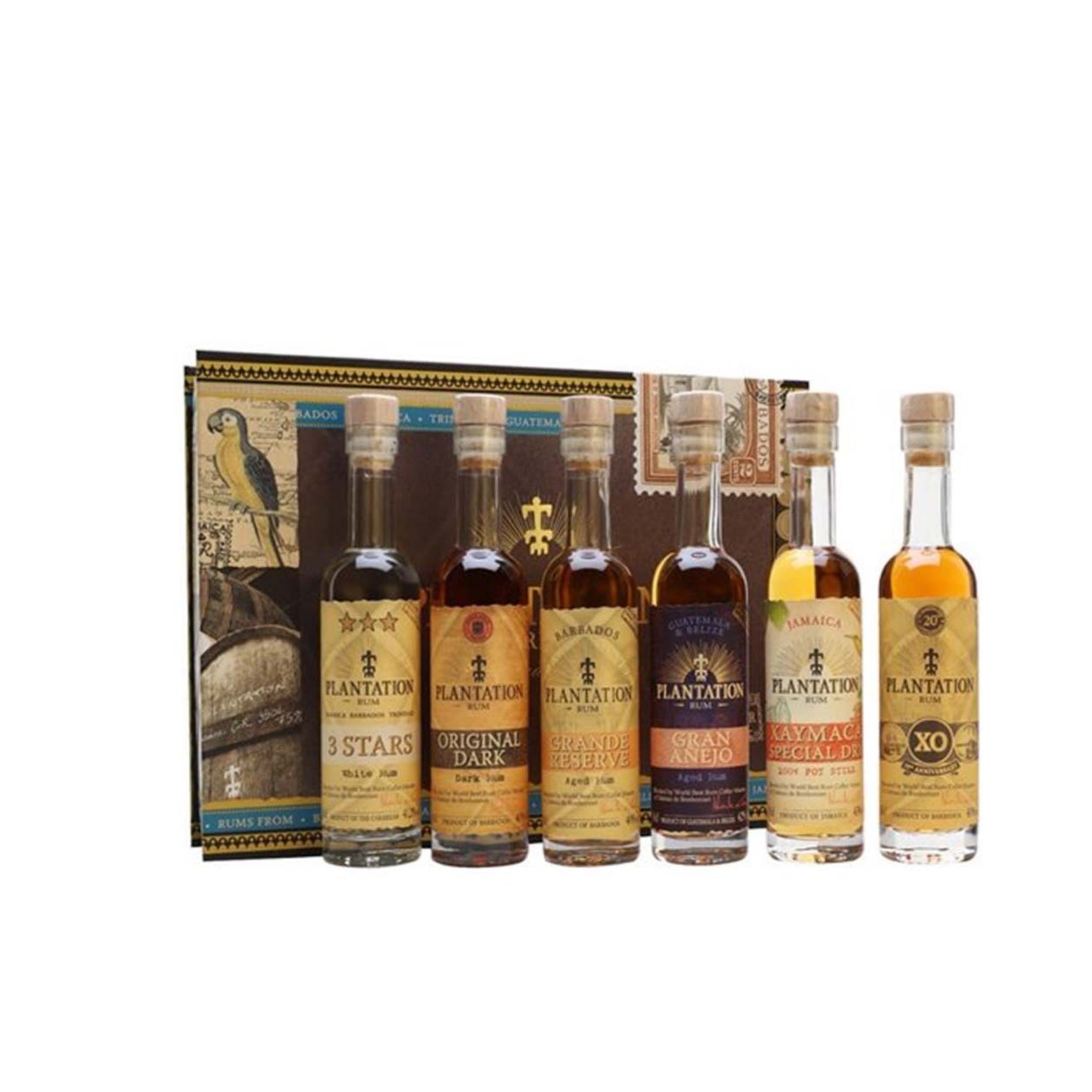 PLANTERAY ARTISANAL RUM 6X100ML IN BOX  
