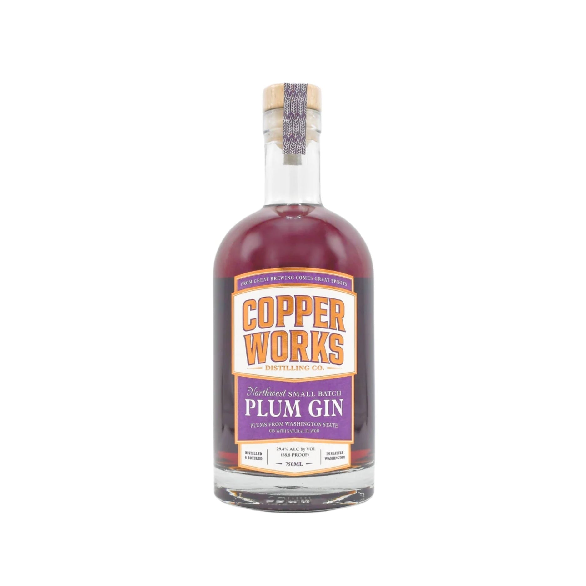 Copperworks Plum Gin (case of 6)