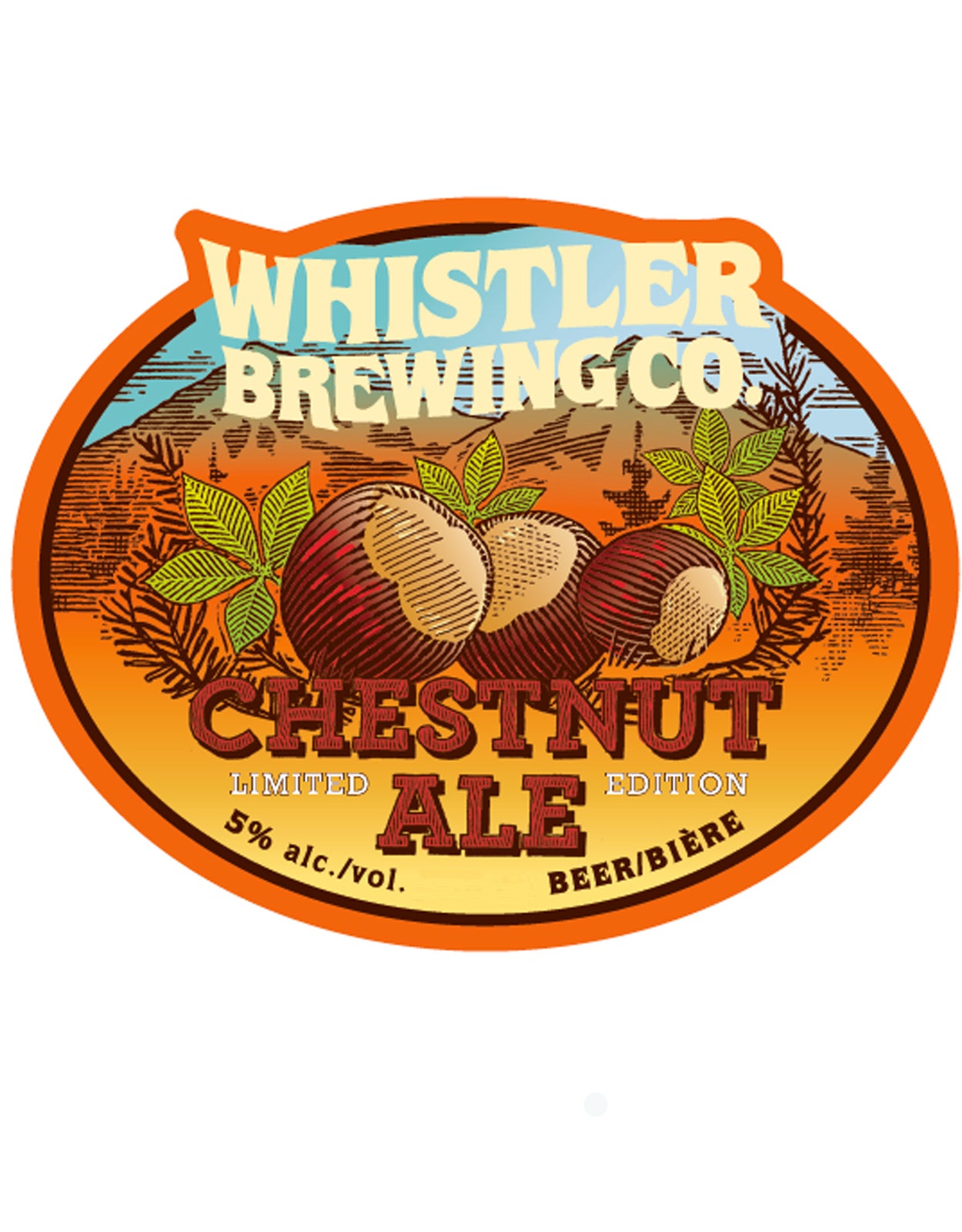 WHISTLER CHESTNUT ALE KEG               