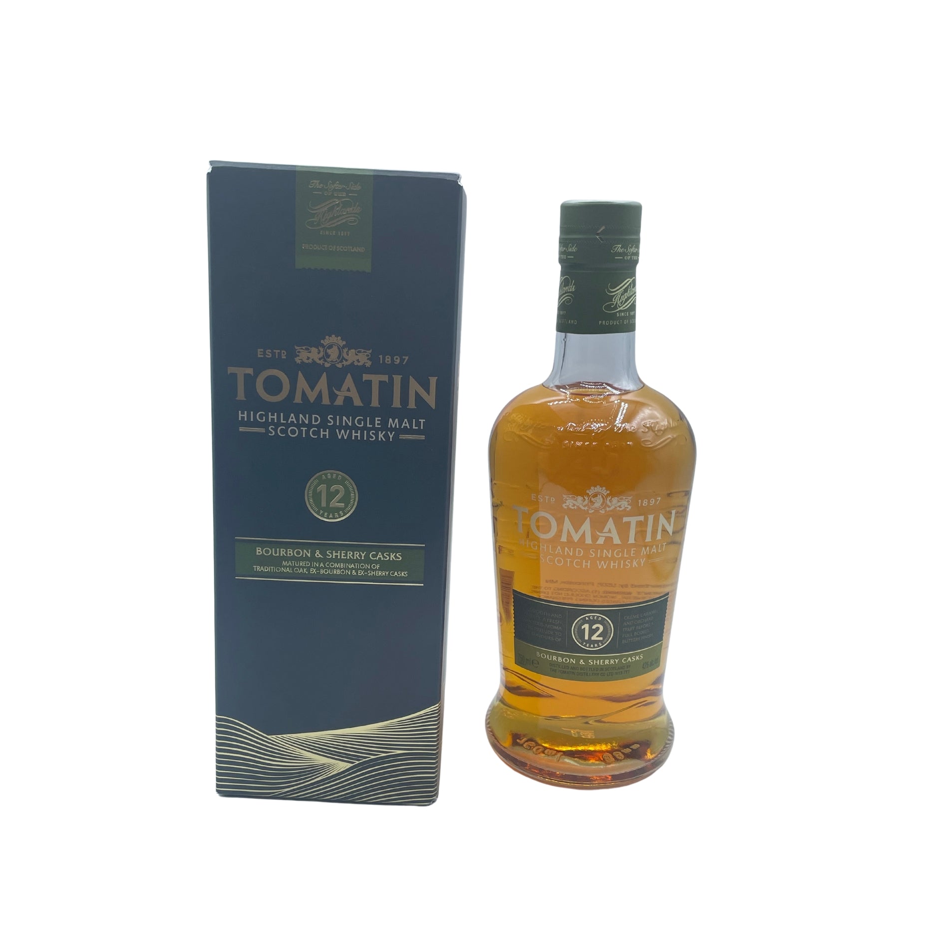 TOMATIN 12 YEAR HIGHLAND SINGLE MALT    