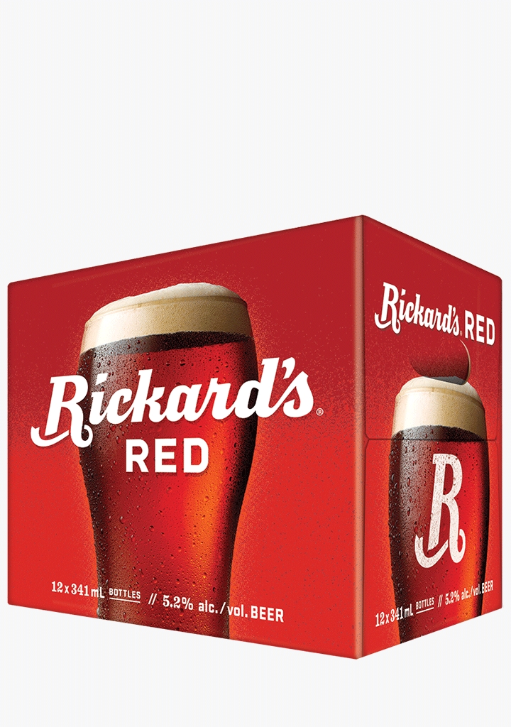 Rickard's Red Btls 12 x 341 ml