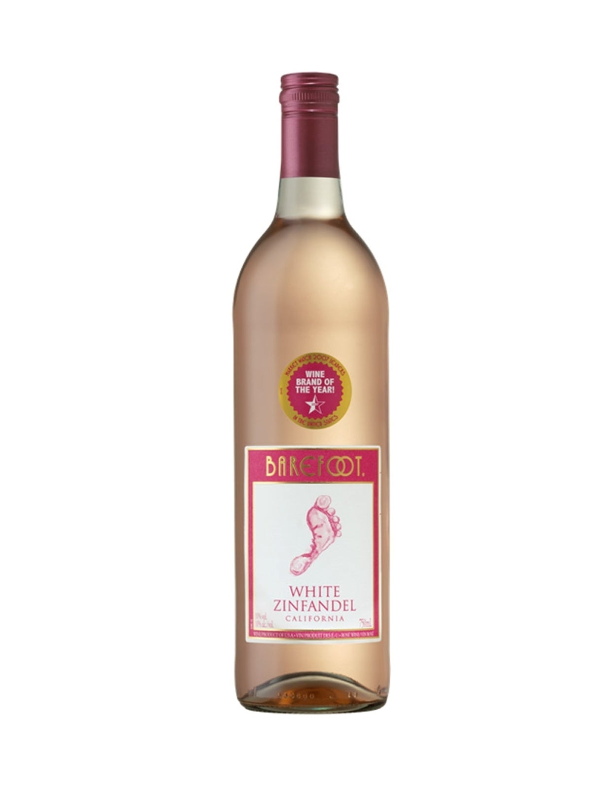 BAREFOOT WHITE ZINFANDEL                