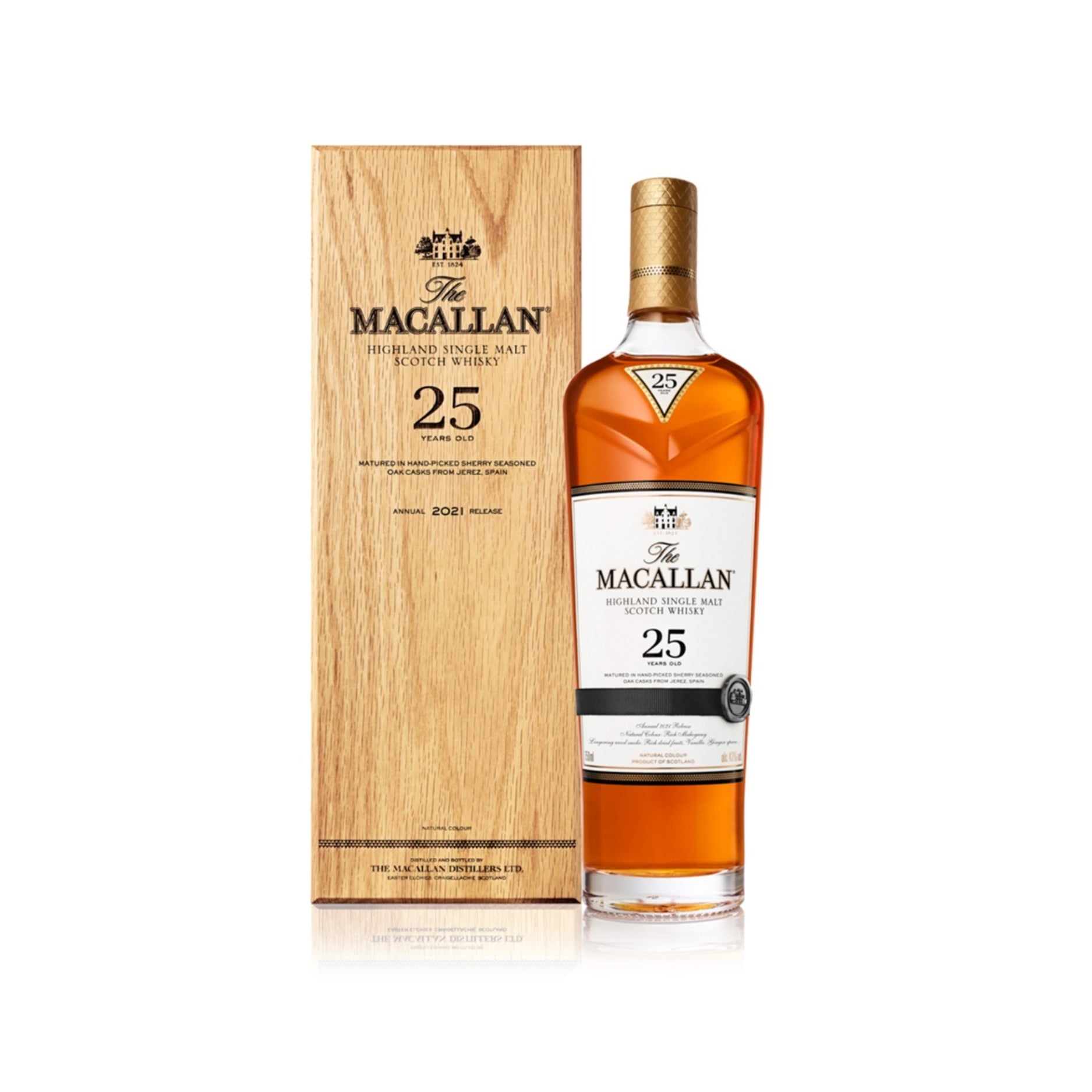 THE MACALLAN 25 YEAR OLD                