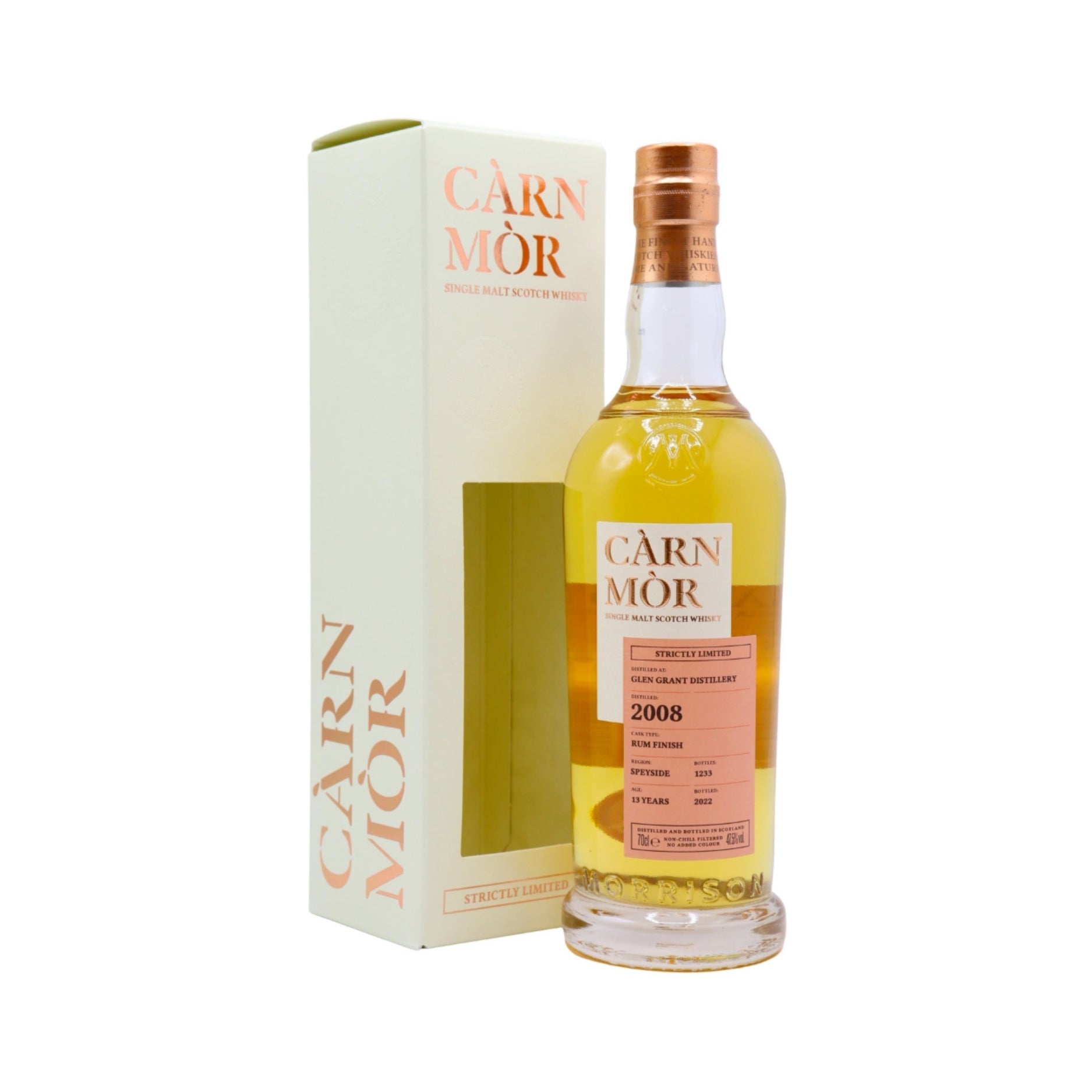 STRICTLY LIMITED GLEN GRANT 13 YO       