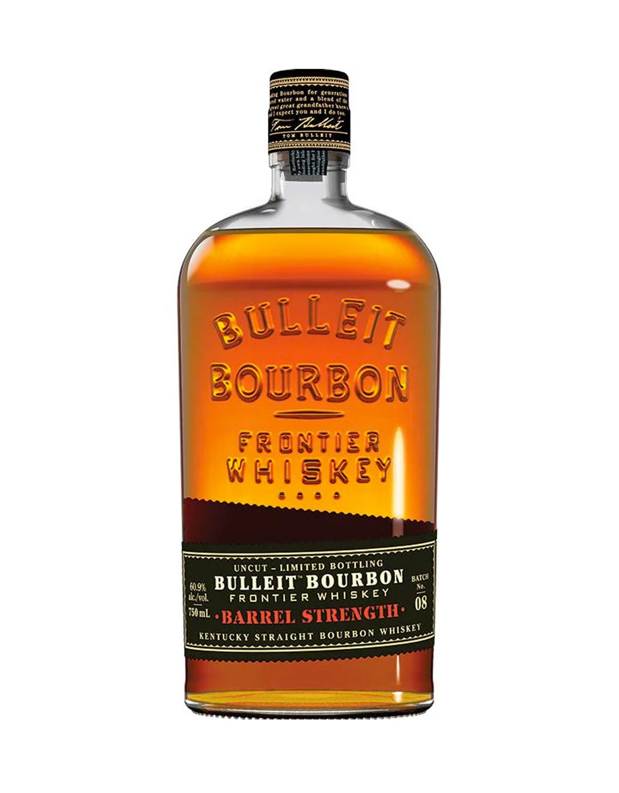 BULLEIT BARREL STRENGTH BATCH NO. 8     