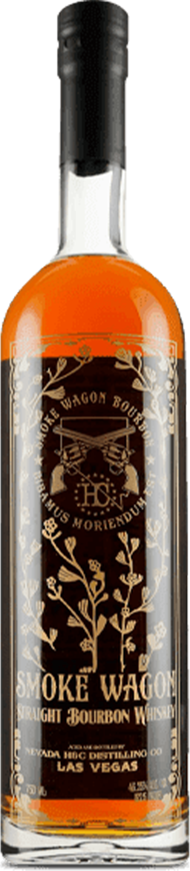 SMOKE WAGON STRAIGHT BOURBON WHISKEY    
