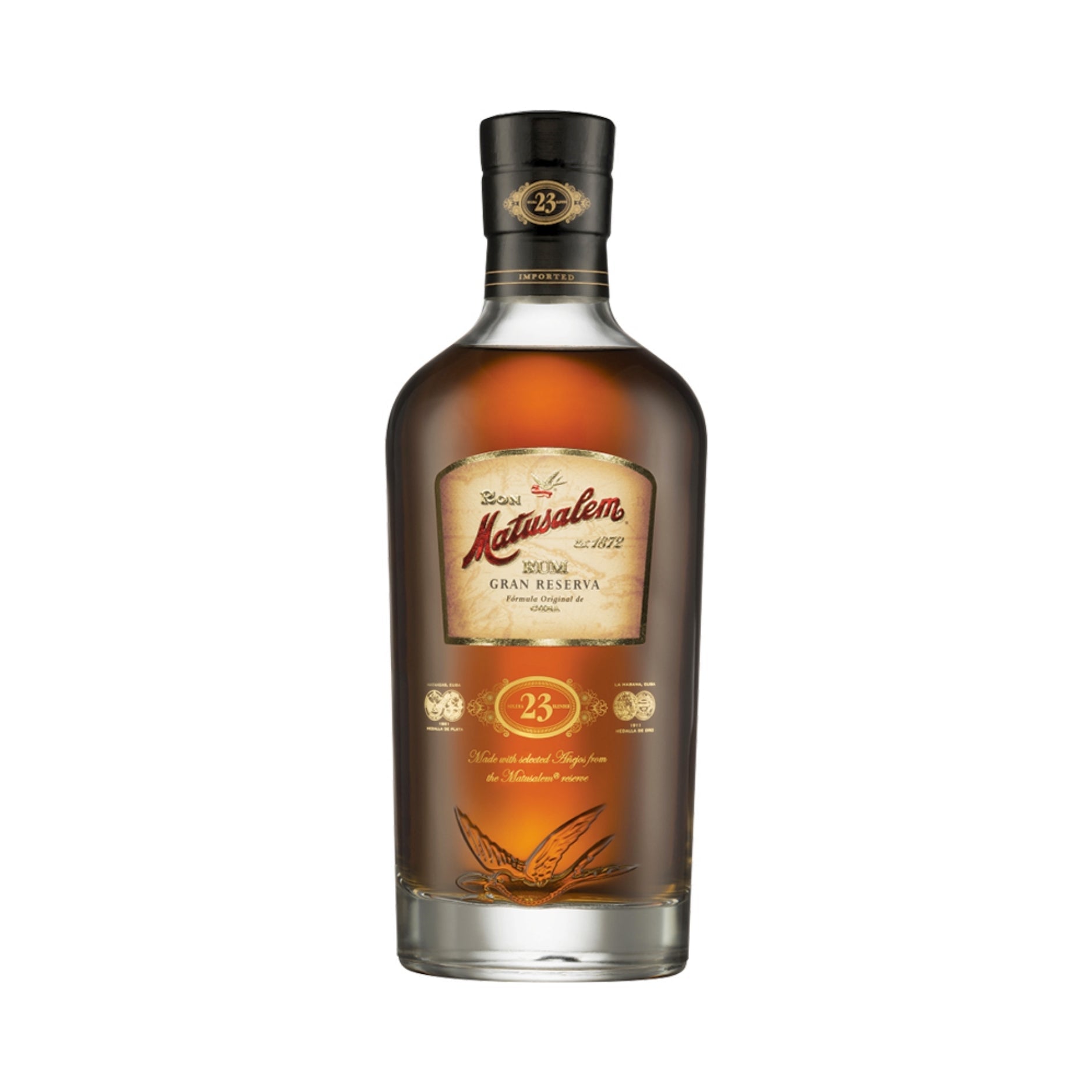 RON MATUSALEM GRAN RESERVA RUM - 23 YR  