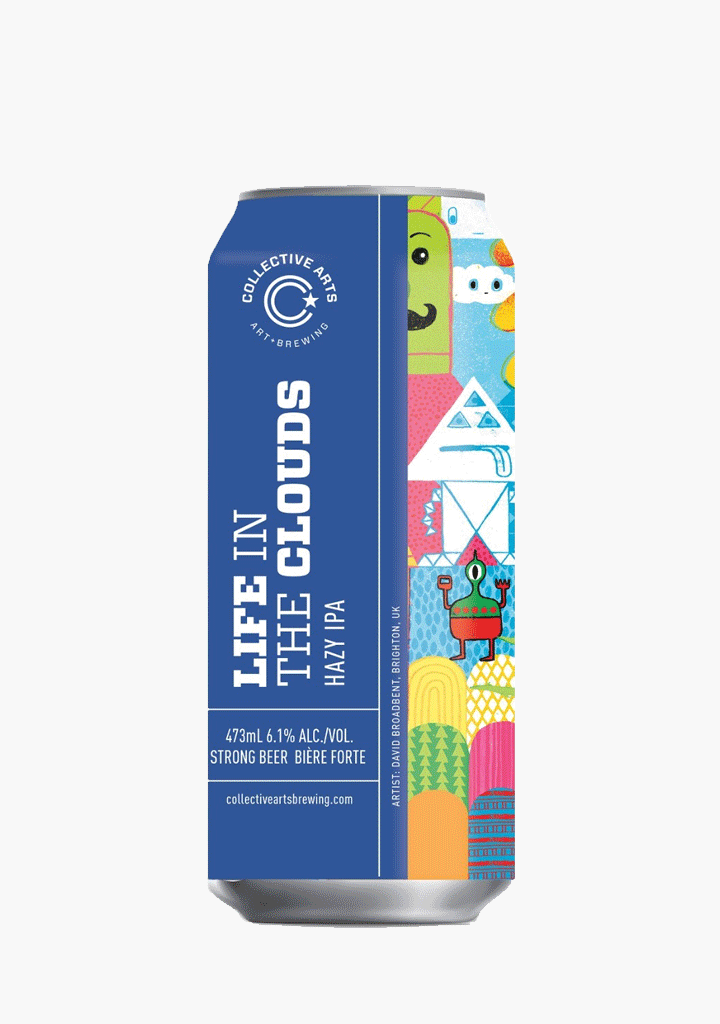 COLLECTIVE ARTS LIFE IN THE CLDS HZY IPA