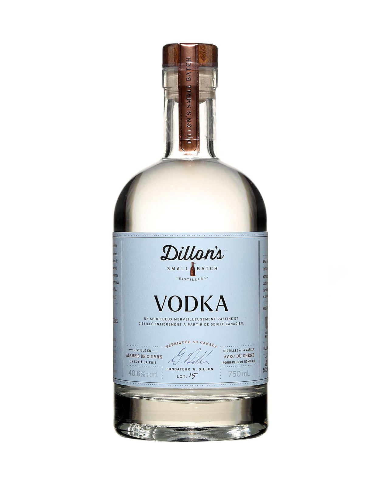 DILLON'S RYE VODKA                      