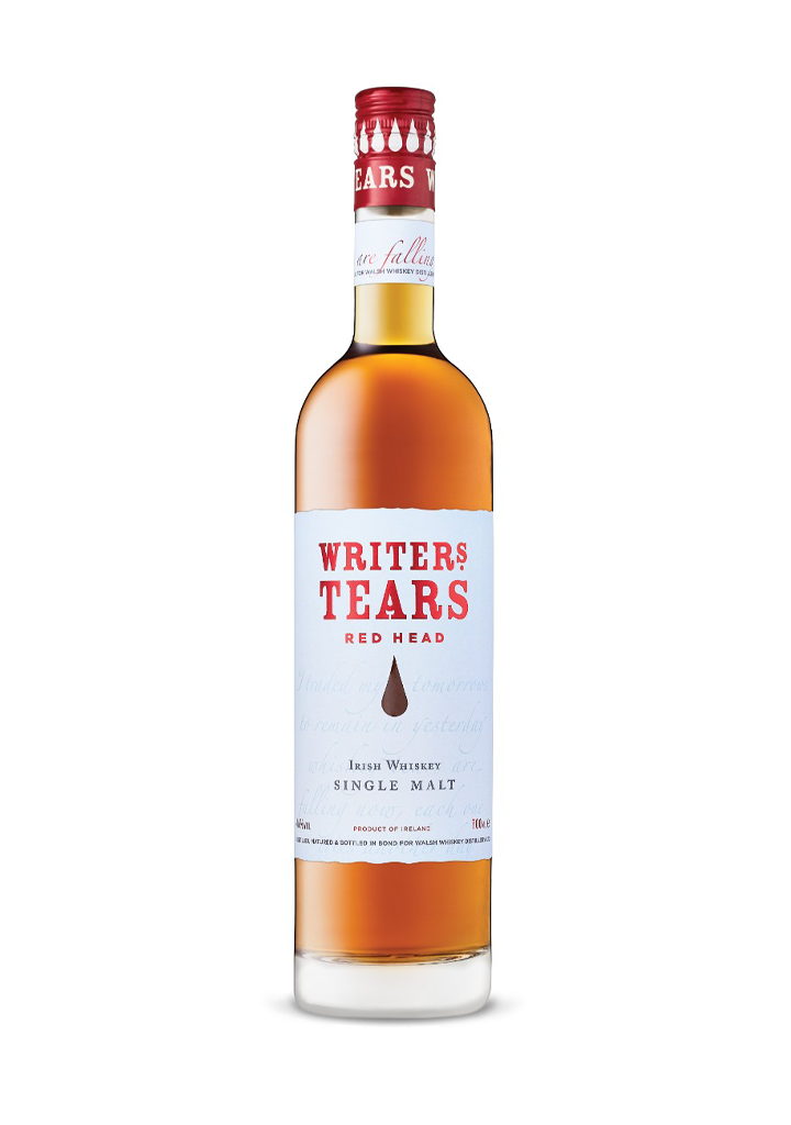 WRITERS' TEARS RED HEAD IRISH WHISKEY   