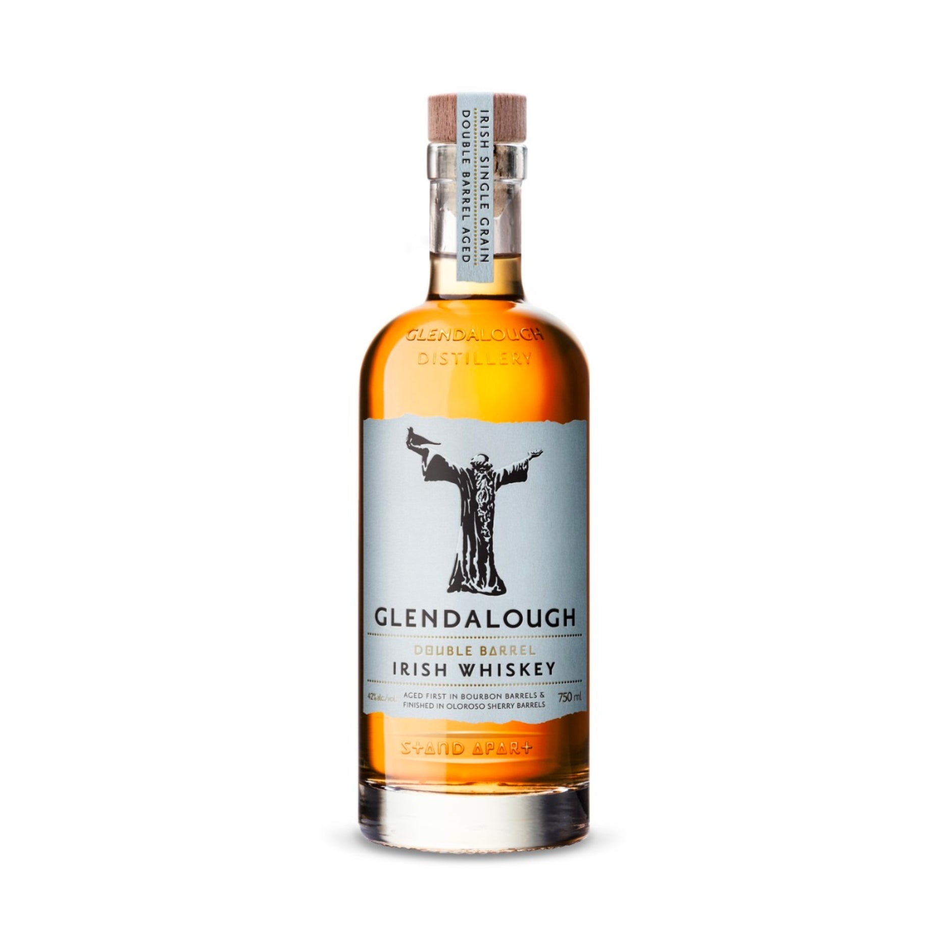 GLENDALOUGH DOUBLE BARREL WHISKEY       