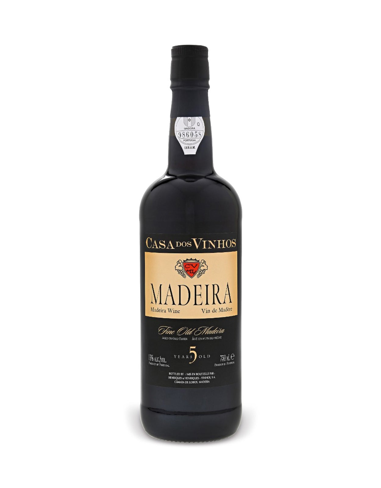 CASA DOS VINHOS FINE OLD MADEIRA 5 YR   