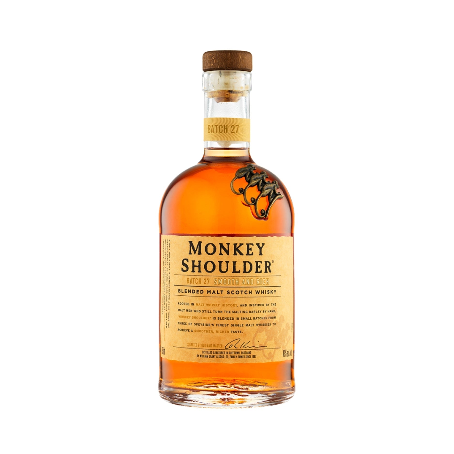 MONKEY SHOULDER BLENDED SCOTCH WHISKY   
