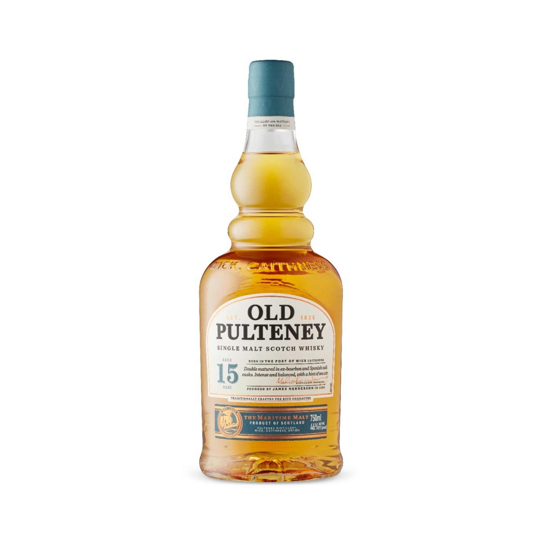 OLD PULTENEY 15YO SINGLE MALT SCOTCH    