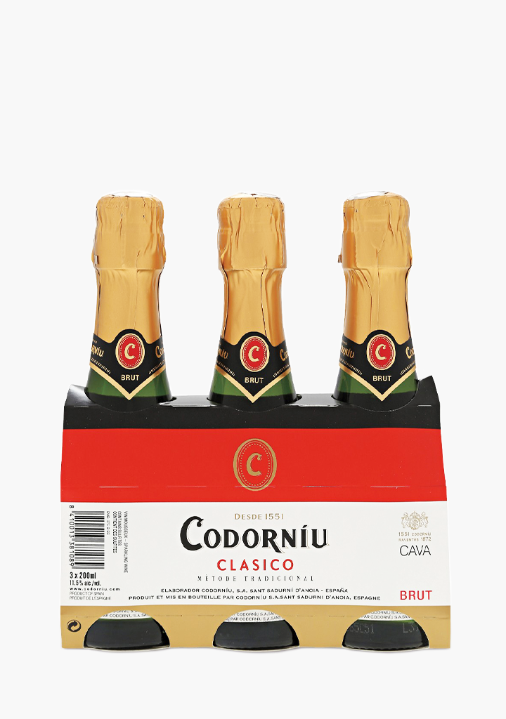 CODORNIU BRUT CLASICO 3 PACK            