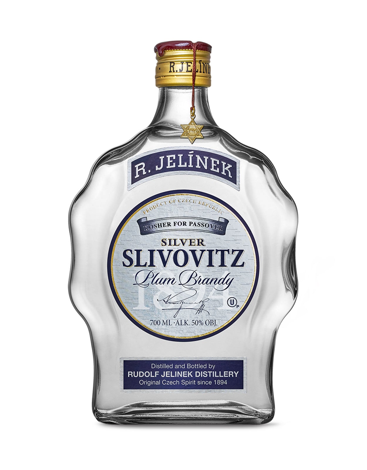 TRIPLE DISTILLED KOSHER SILVER SLIVOVITZ