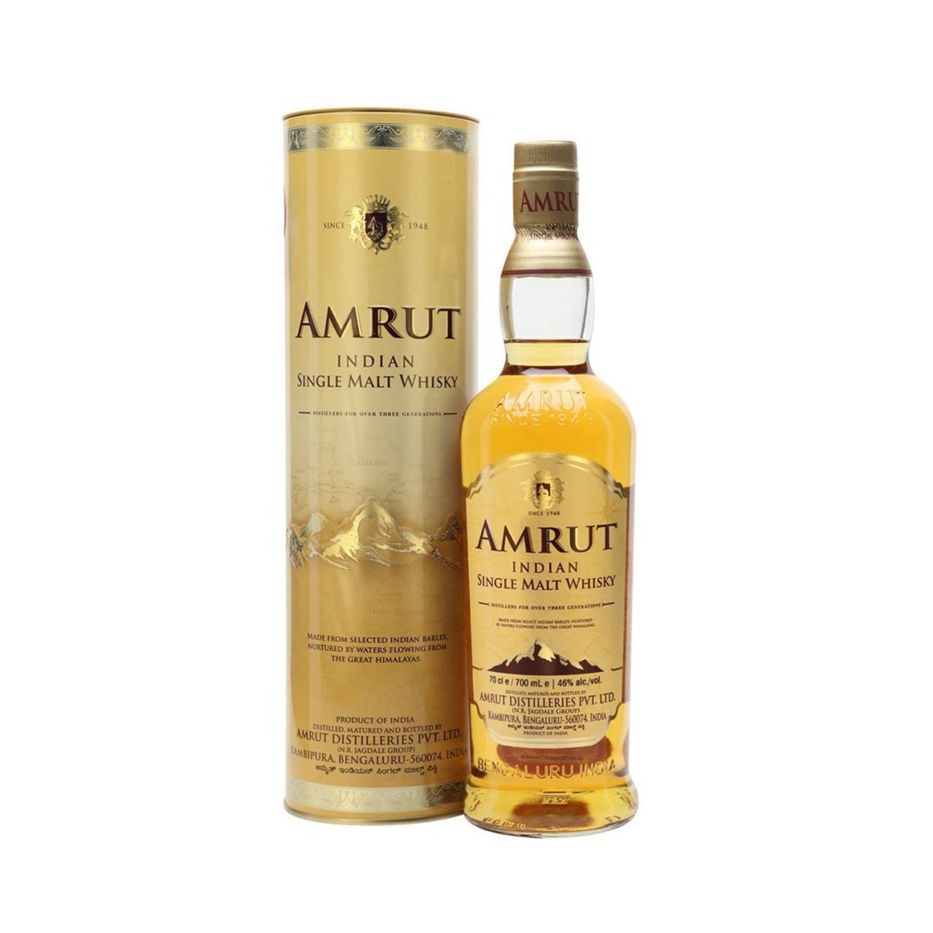 AMRUT INDIAN SINGLE MALT WHISKY         