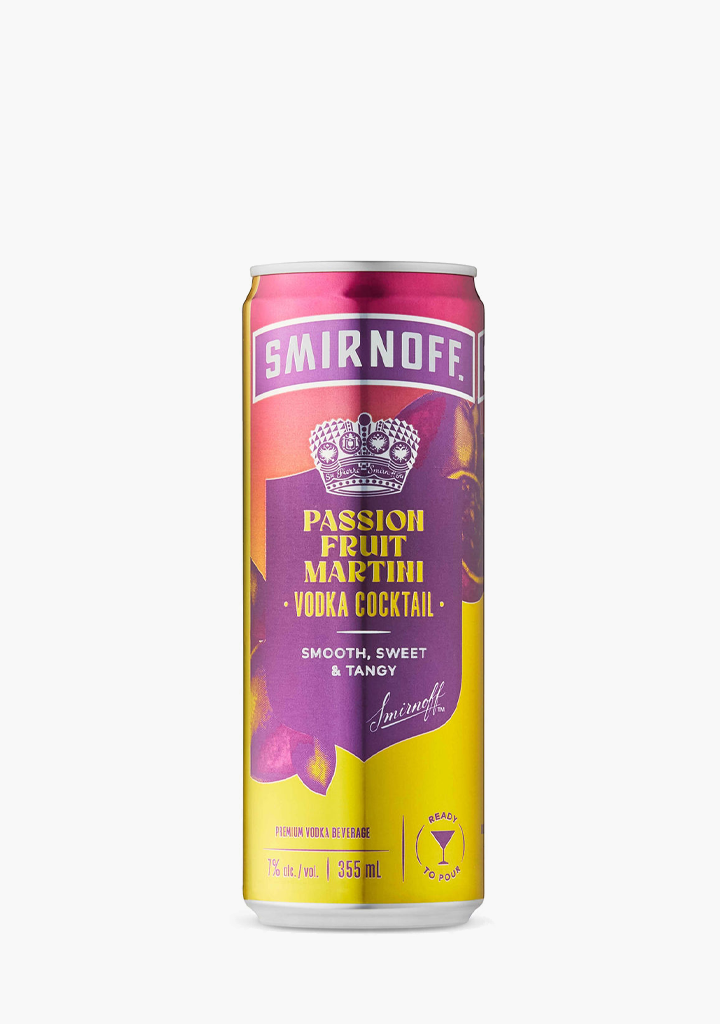 Smirnoff Passion Fruit Martini - 4x355ML