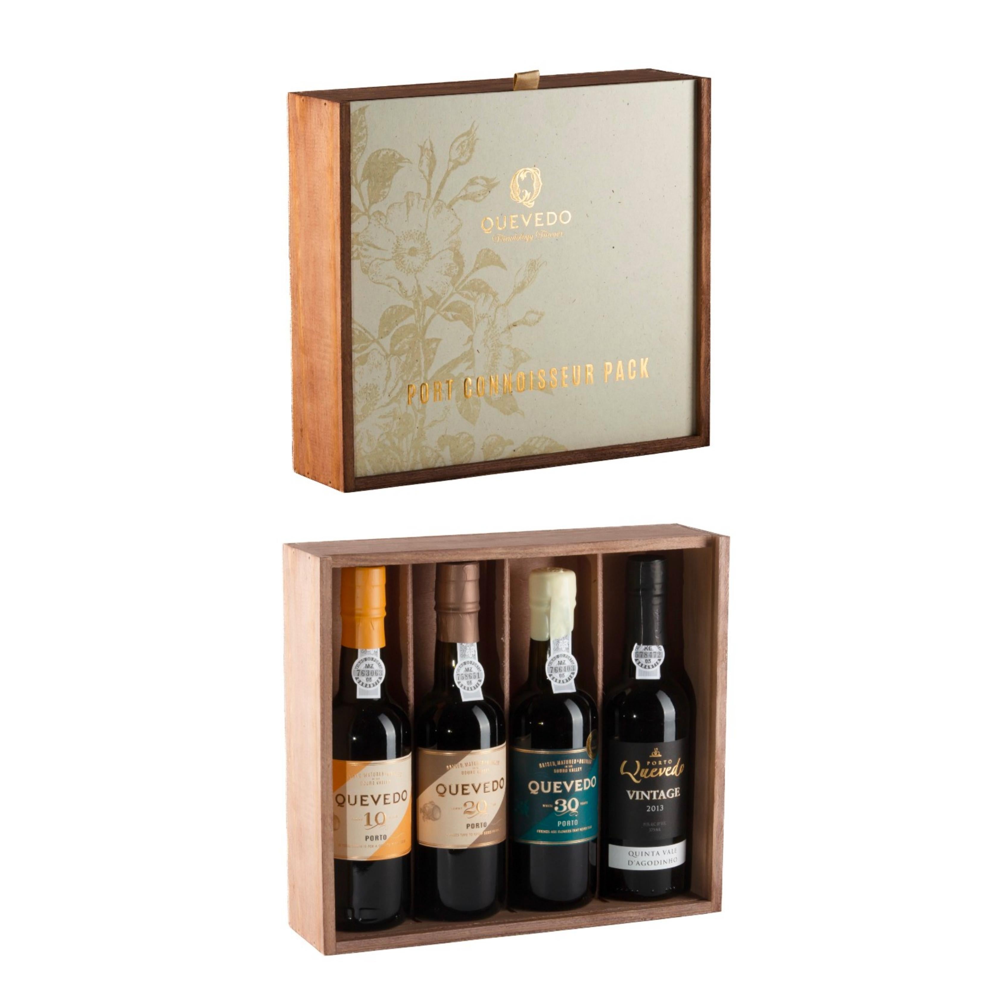 QUEVEDO CONNOISSEUR PORT GIFT PK (WOOD) 
