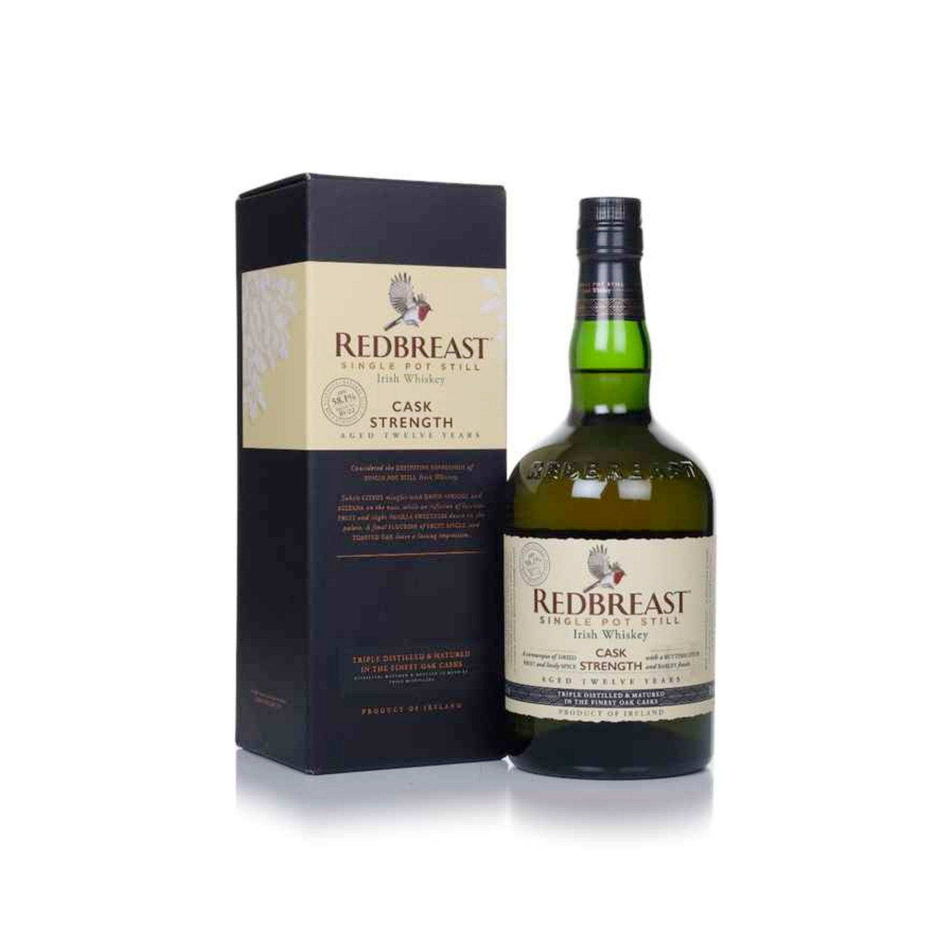 REDBREAST 12 YEAR OLD CASK STRENGTH     