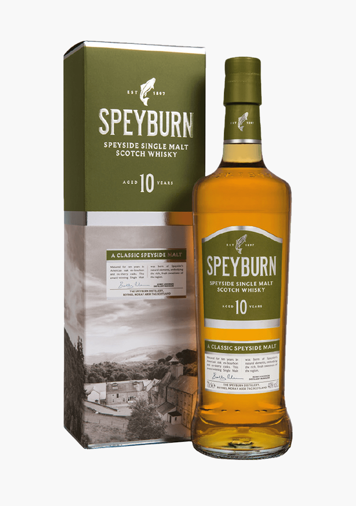 SPEYBURN 10 YR. OLD SINGLE MALT SCOTCH  