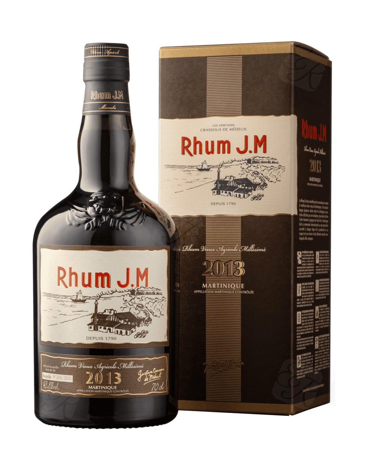JM RHUM - 2013 SINGLE VINTAGE           