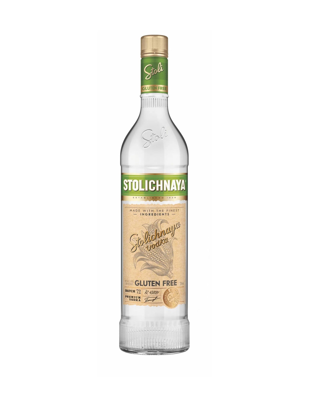 STOLI GLUTEN FREE VODKA                 