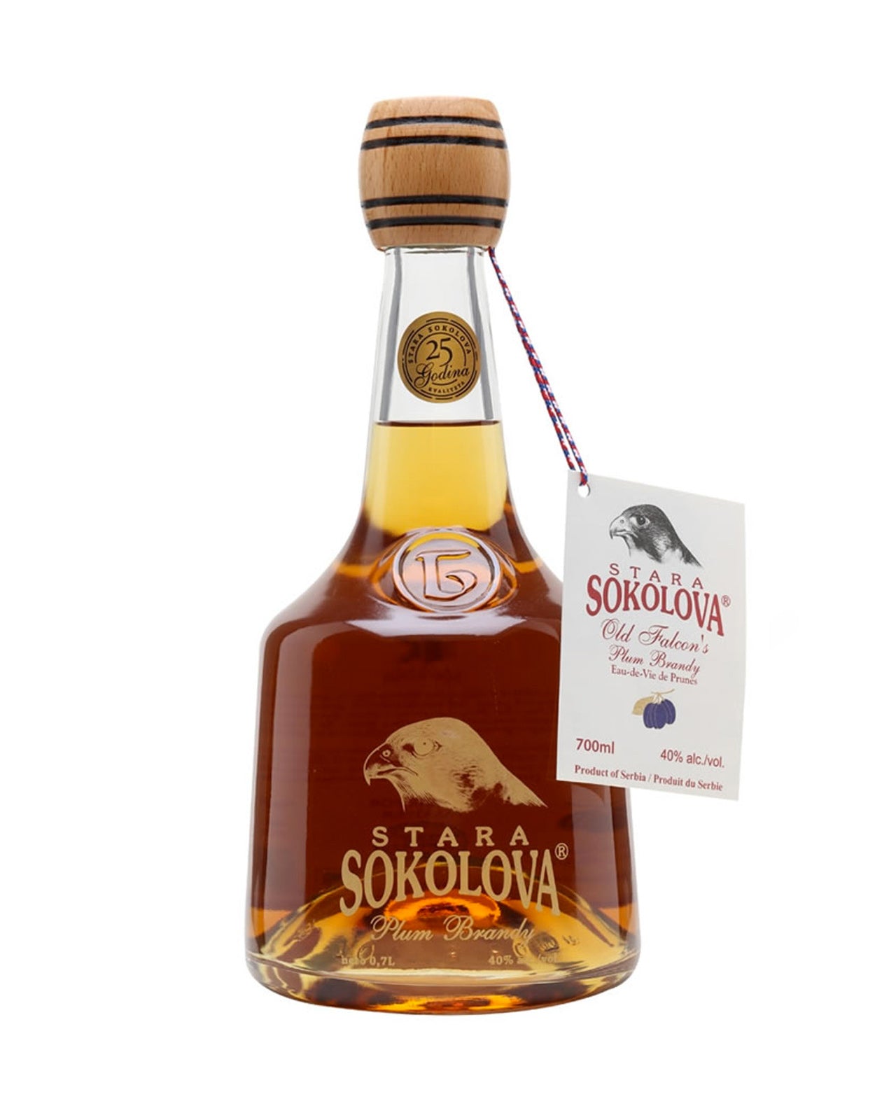 STARA SOKOLOVA PLUM BRANDY LUX 7 YEAR   