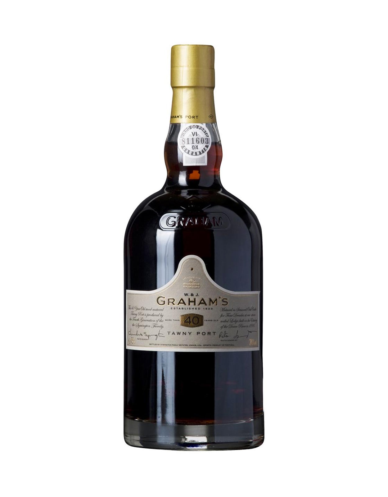GRAHAM'S 40 YEAR OLD TAWNY PORT         