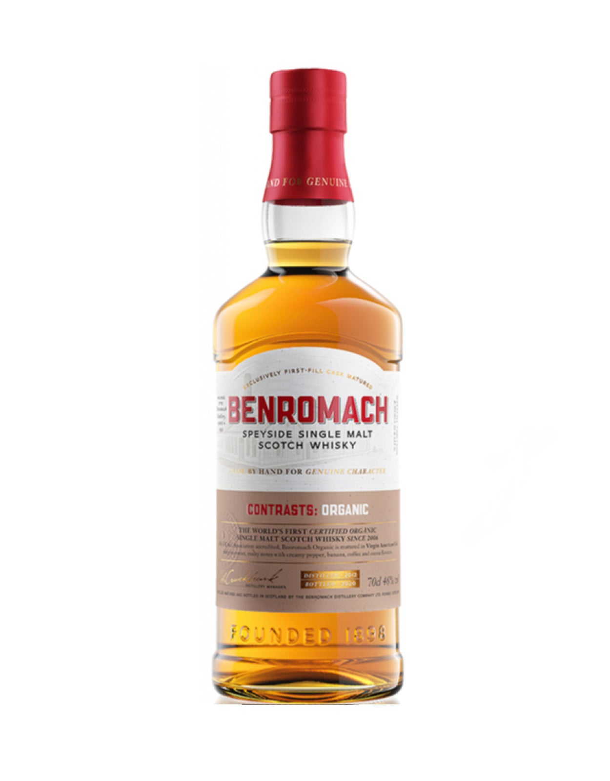 BENROMACH ORGANIC 2014                  