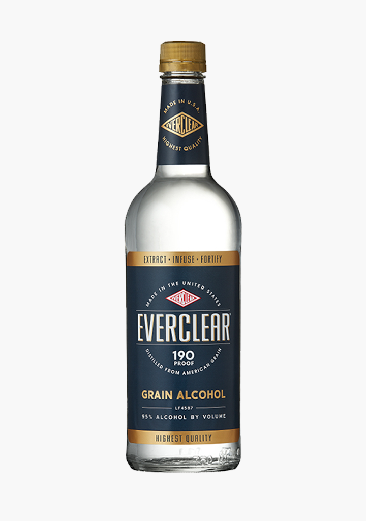 EVERCLEAR 190 PROOF GRAIN ALCOHOL       
