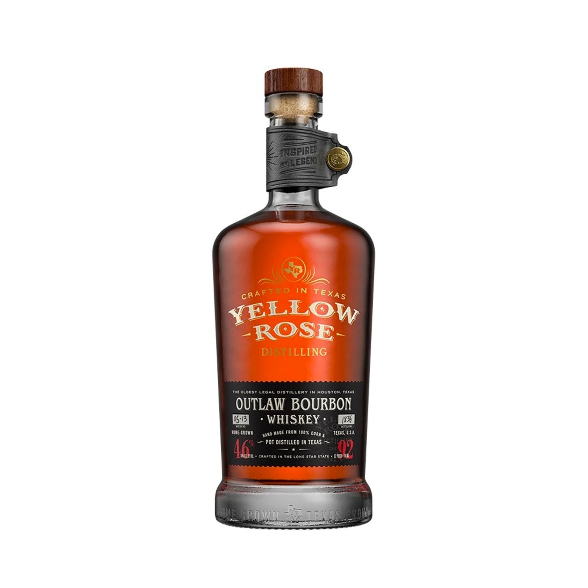 YELLOW ROSE OUTLAW BOURBON WHISKEY      