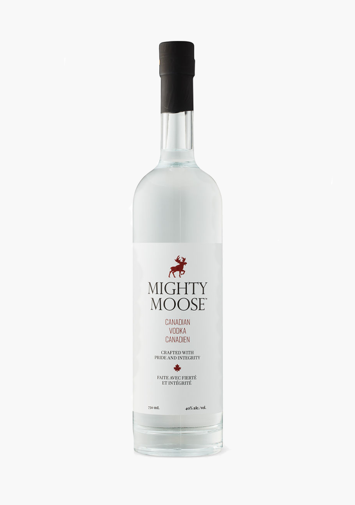 MIGHTY MOOSE CANADIAN VODKA             
