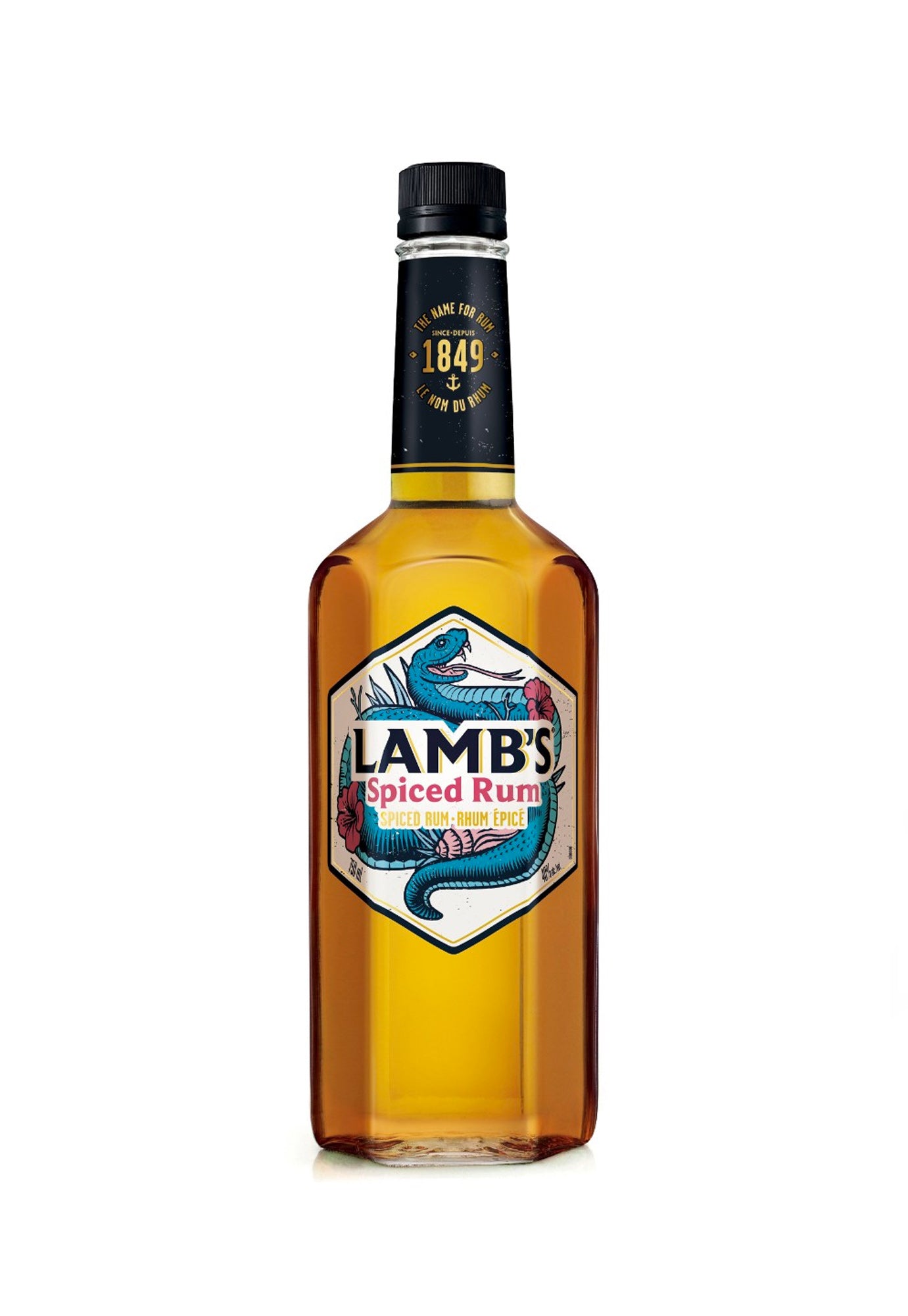 LAMB'S SPICED RUM 12/750ML              