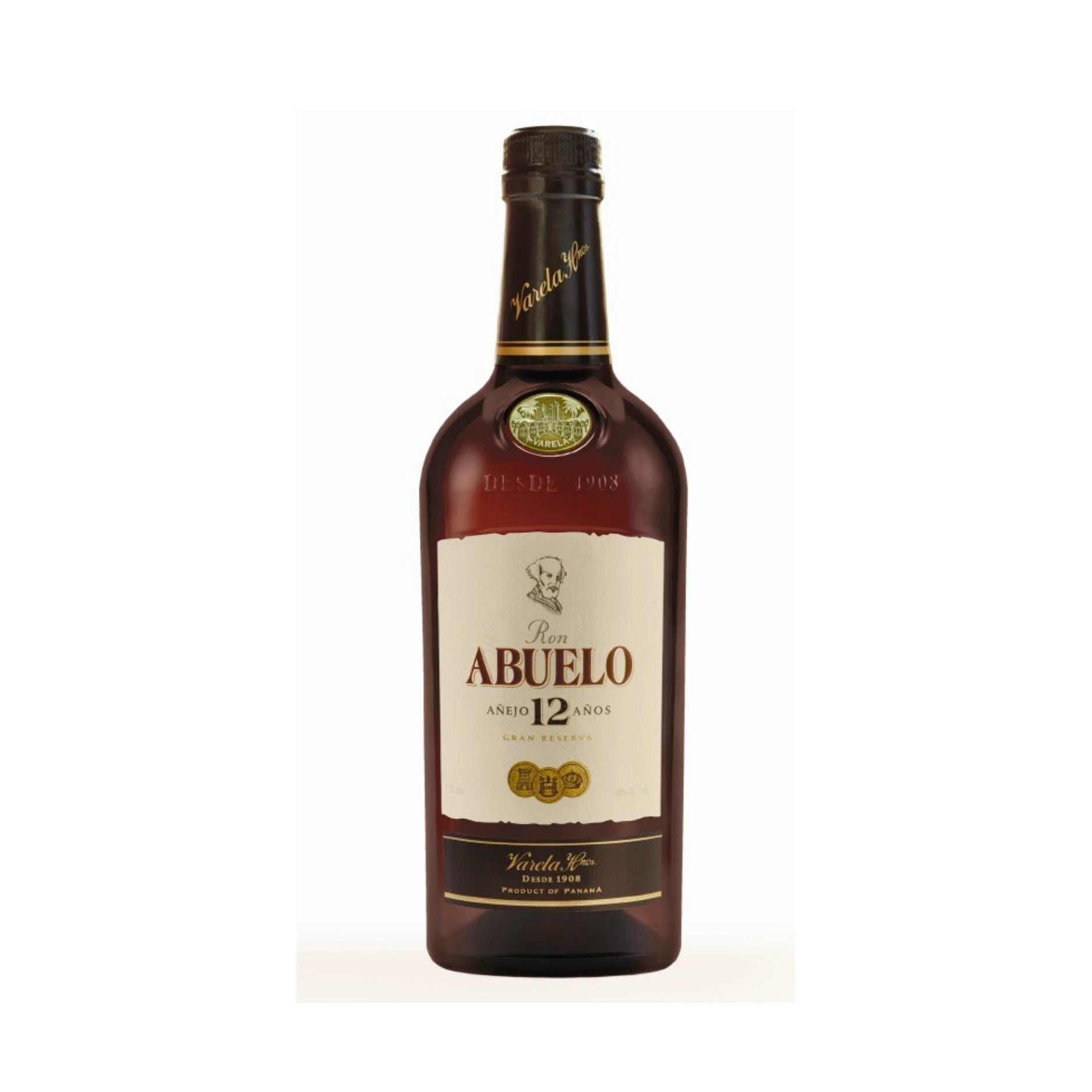 RON ABUELO GRAND RESERVE RUM 12 YR OLD  