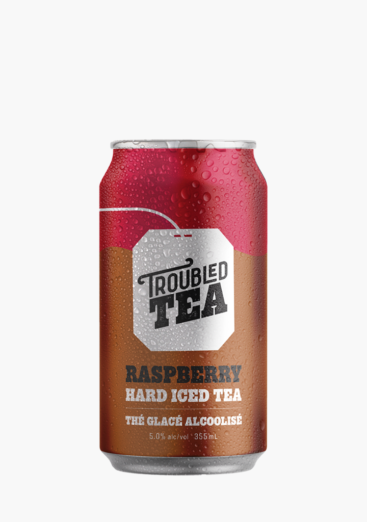 Troubled Tea Raspberry Hard Iced Tea - 6x355ML