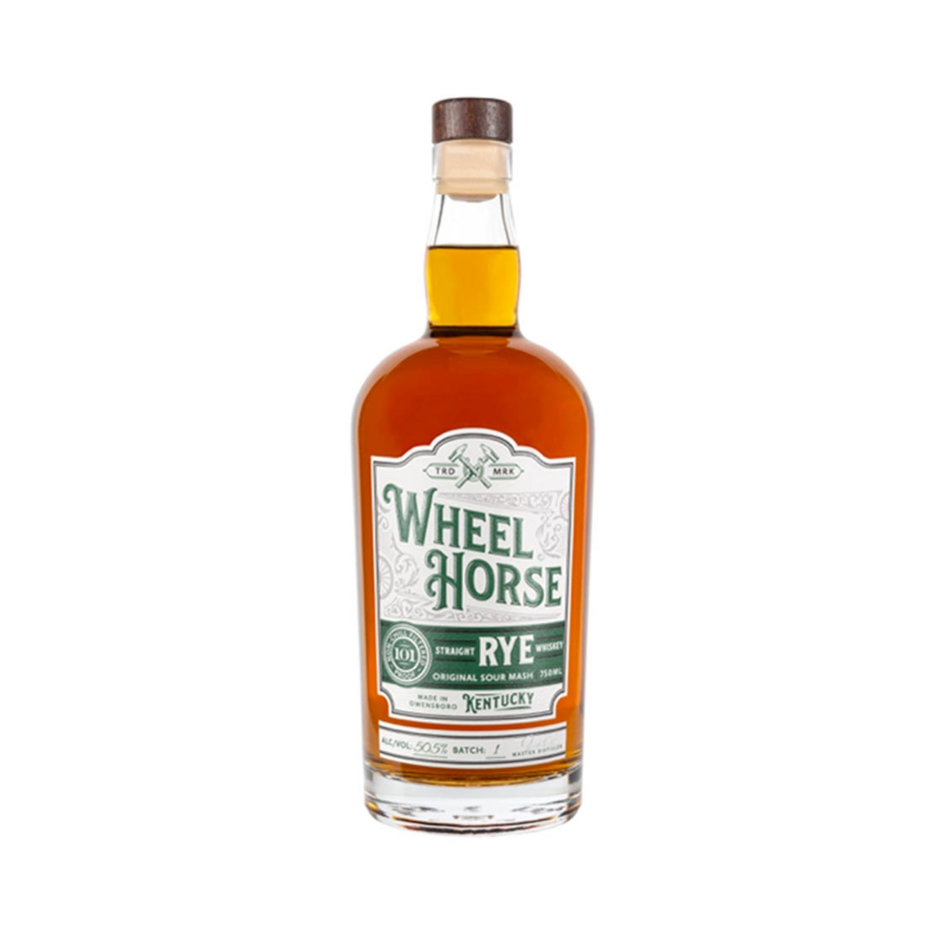 WHEEL HORSE STRAIGHT RYE WHISKEY        