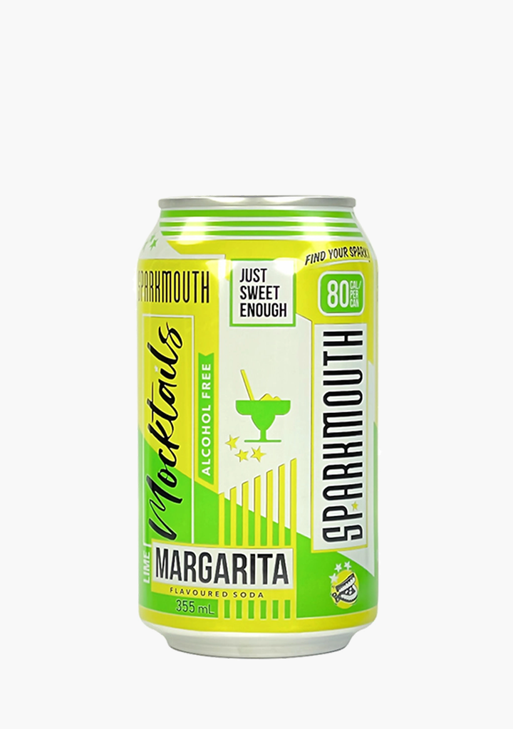 SPARKMOUTH MOCKTAIL LIME MARGARITA 355  