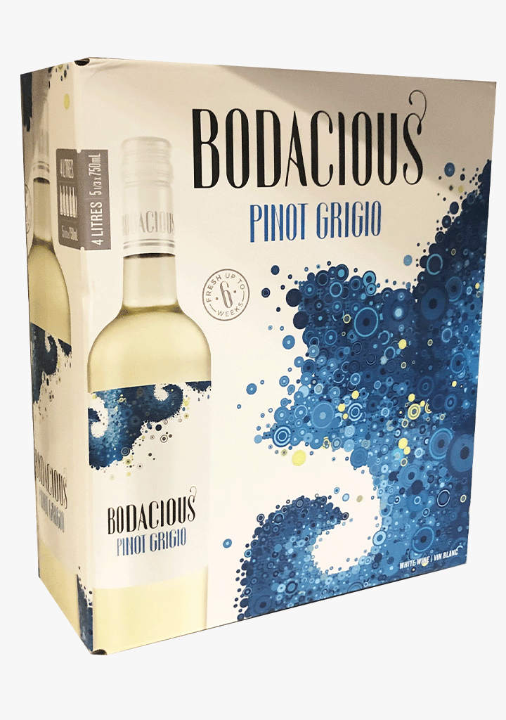 BODACIOUS PINOT GRIGIO 4L               