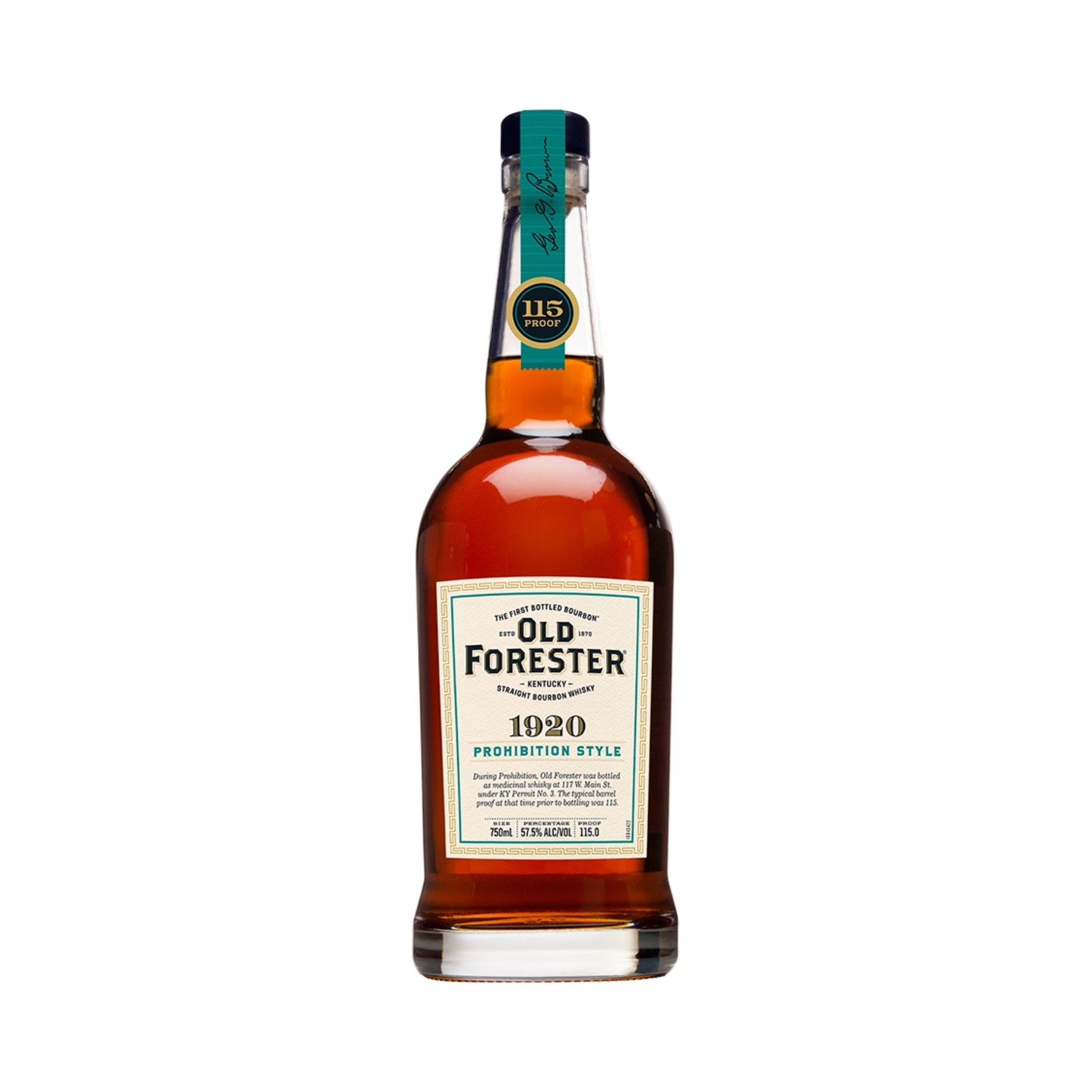 OLD FORESTER WHISKEY ROW 1920           