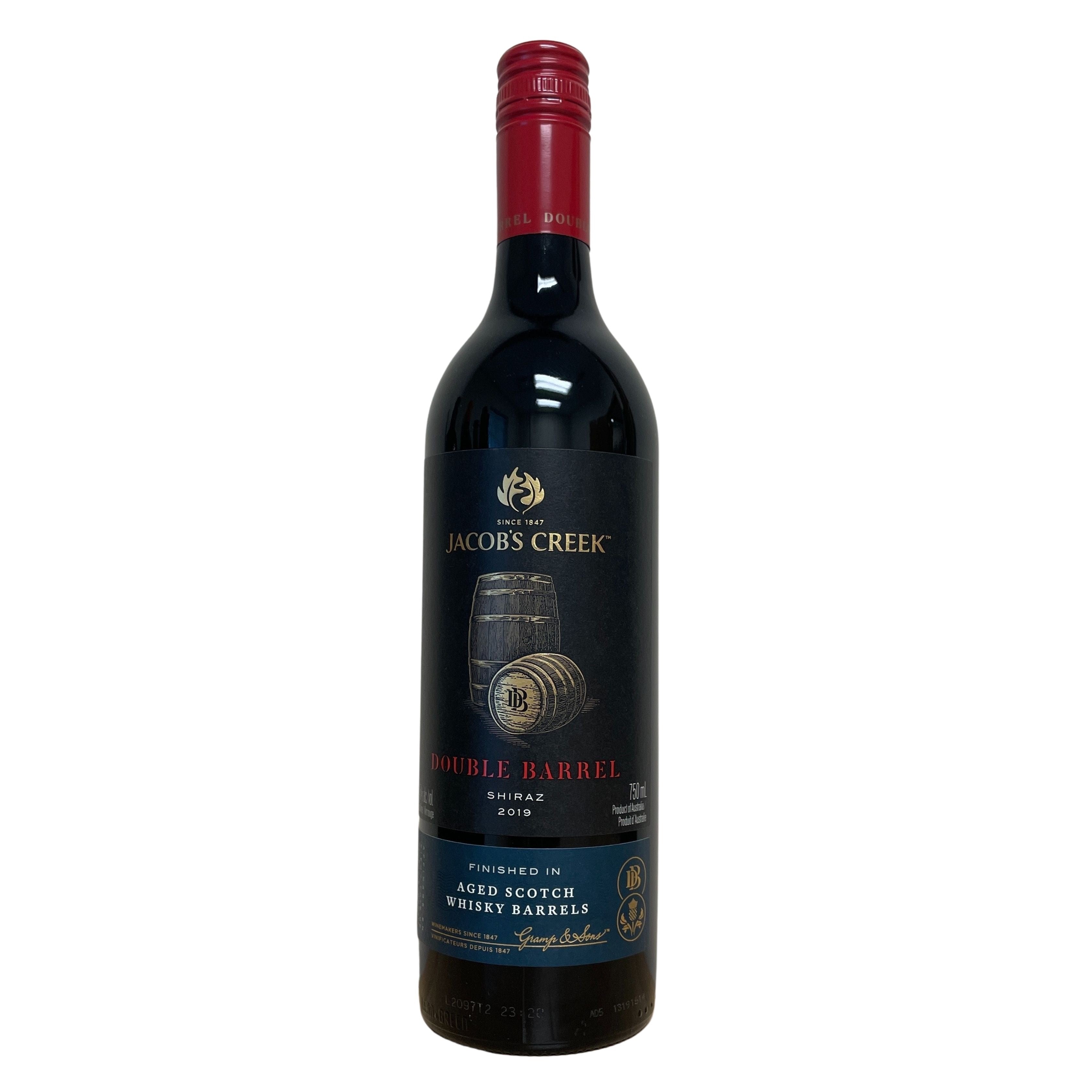 JACOB'S CREEK DOUBLE BARREL SHIRAZ      