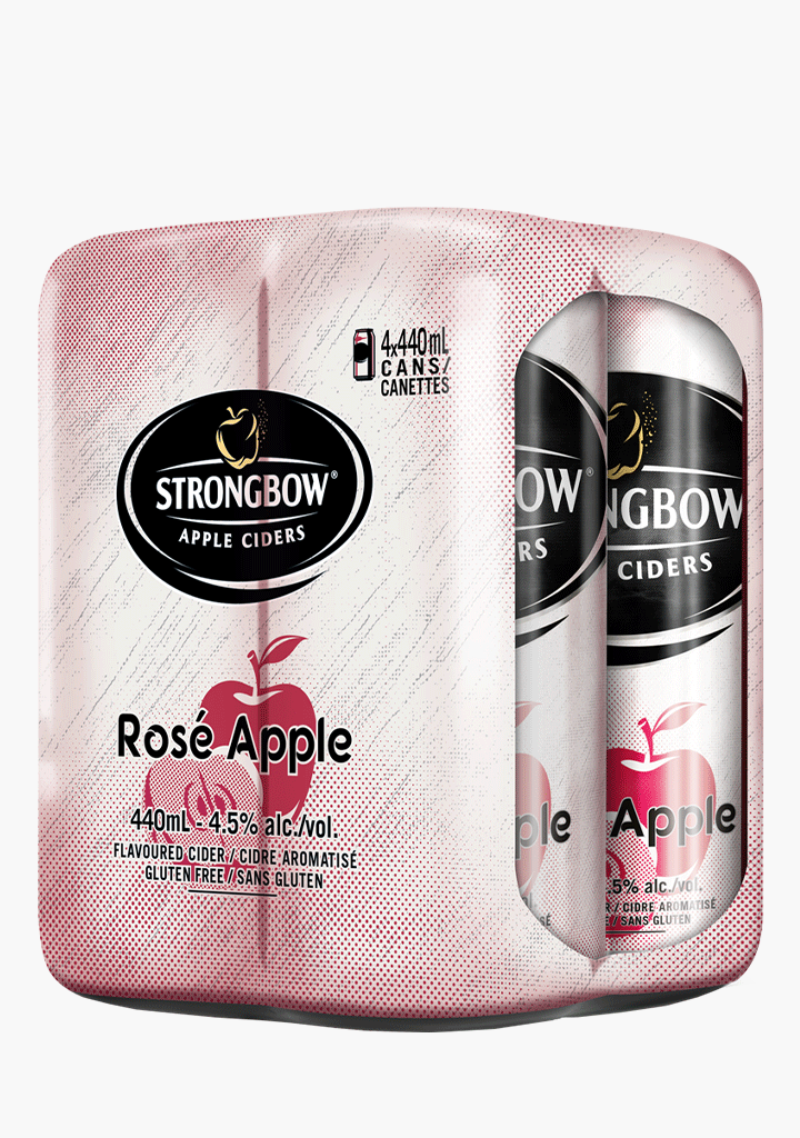 Strongbow Rose Cider - 4 x 440ML