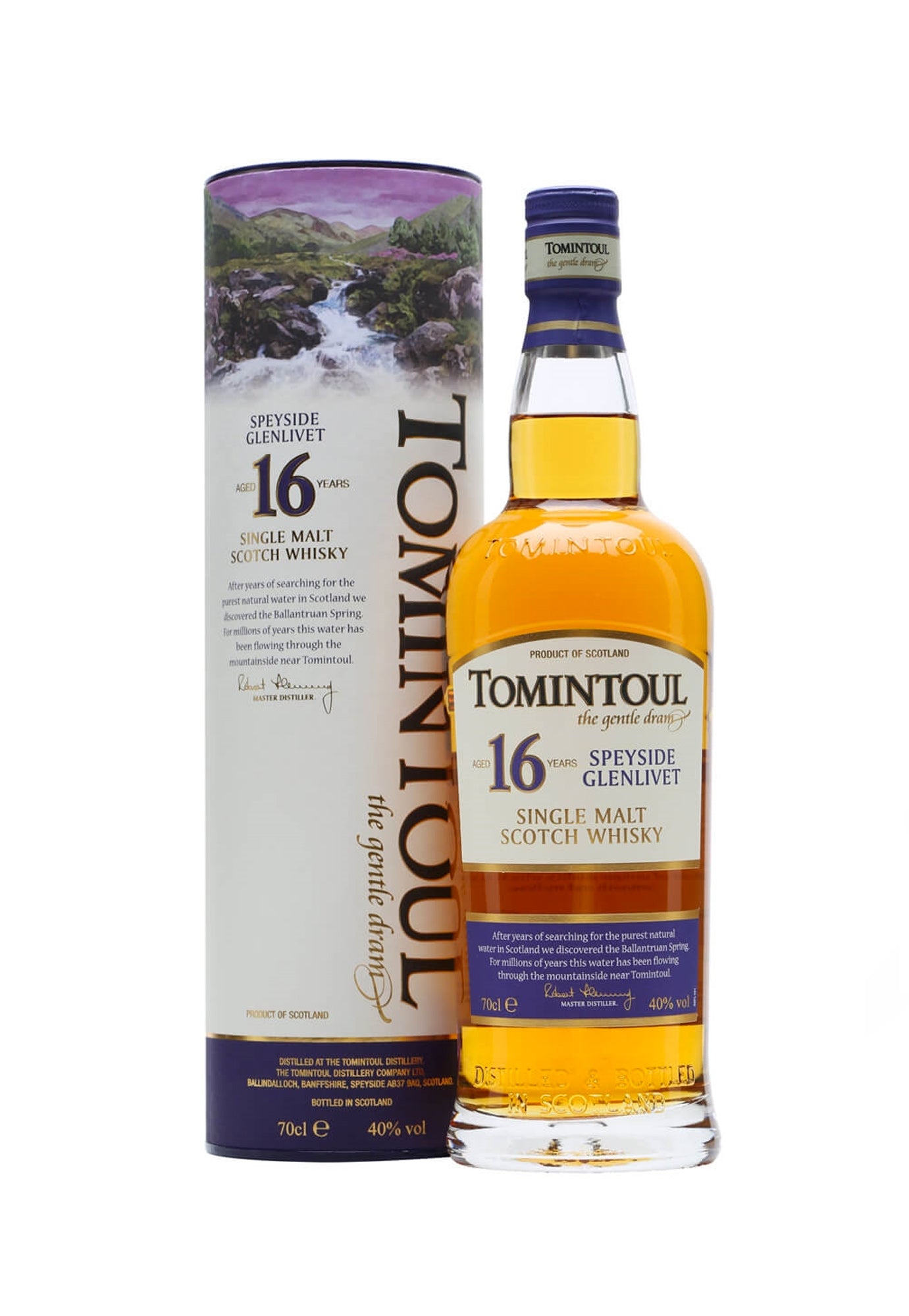 TOMINTOUL SPEYSIDE SINGLE MALT 16 YR    