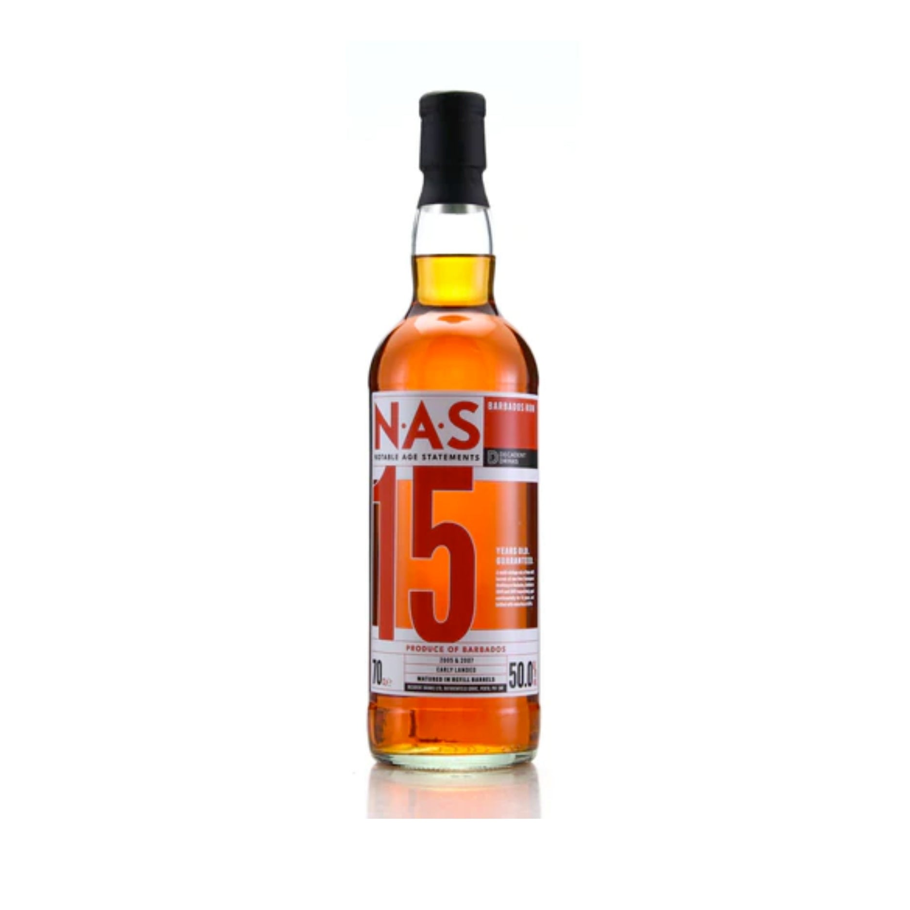 BARBADOS RUM 15NAS                      