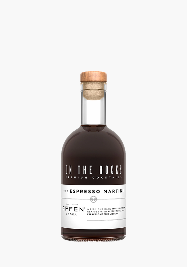 ON THE ROCKS EFFEN ESPRESSO MARTINI     