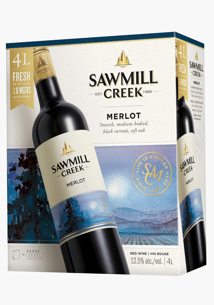 SAWMILL CREEK DRY RED 4L                