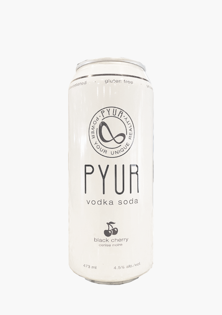 Pyur Black Cherry Vodka Soda