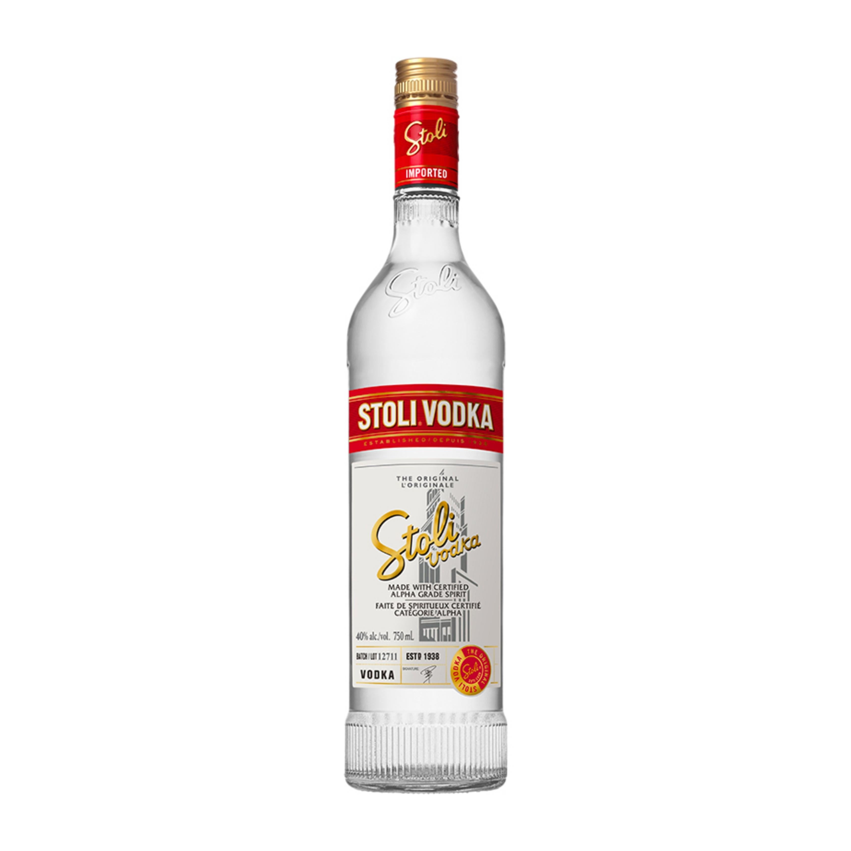 STOLI PREMIUM VODKA 750ML               